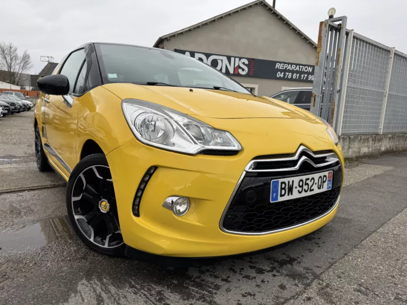 CITROEN DS3 1.6 HDI 110 FAP 109G SERIE NOIRE SPORT CHIC